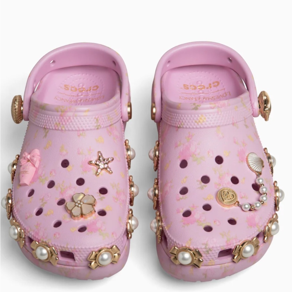 π LoveShackFancy X Crocs Classic Platform Clog π NWT π - Picture 7 of 16